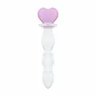 Gildo No. 37 stiklinis dildo – 18 cm (7″) – skaidrus — Nuotrauka 1
