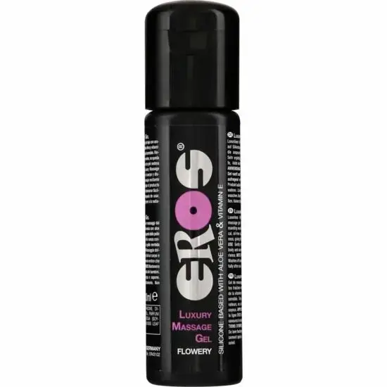 EROS Luxury Massage Gel Flower силиконовый массажный гель – 100 мл