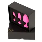 Jewellery Anal Plug Set (3-Piece) – 9.3 cm – Pink — Photo 7