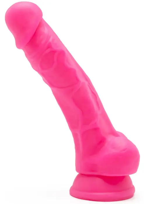 Happy Dicks Realistic Dildo with Suction Cup – 19 cm (7.5″) – Pink