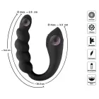 Black Velvets lokāms dubultais vibrators – 26 cm – rozā Foto 13