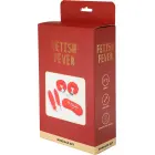 Fetish Fever - Bondage Set - 4 pieces - Red Foto 2