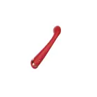 Вибратор для точки G – 18 cm (7″) – красный — Фото 6
