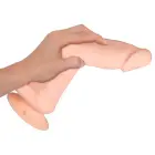 Nature Skin Bendable Remote Controlled Vibrator with Testicles – 21 cm (8.2″) – Skin — Photo 7