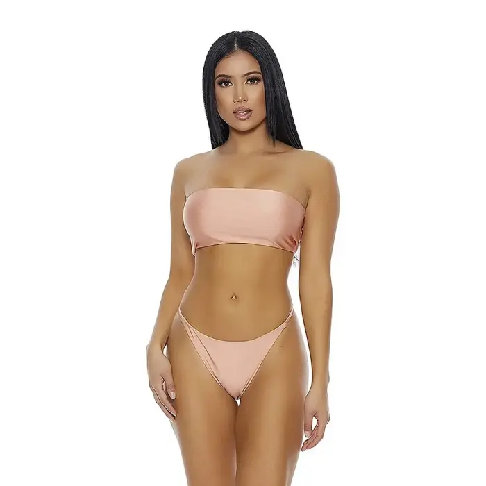 Forplay San Luis bandeau peldkostīms – melns – XL
