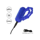 10 Bead Maximus Vibrating Cock Ring – Blue — Photo 6