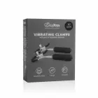 EasyToys Vibrating Adjustable Nipple Clamps with 10-Mode Bullets, Black — Photo 5