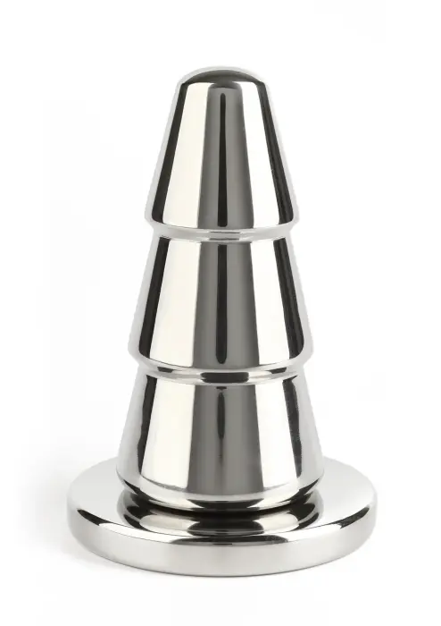 Advanced Cone Butt Plug – Silver