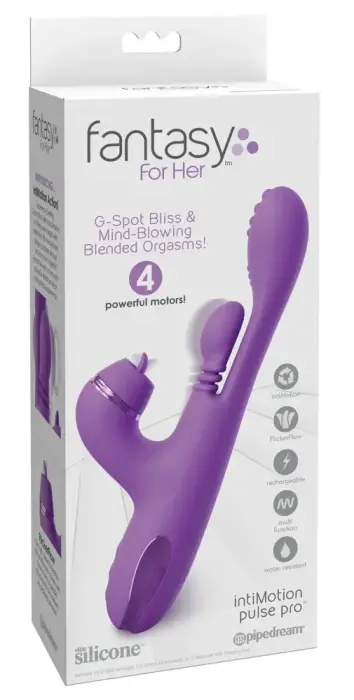 Fantasy For Her IntiMotion Pulse Pro vibrators – 24 cm – violets