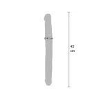 Get Real by TOYJOY divpusējs dildo – 45 cm (17.7″) – miesas krāsa — Foto 4