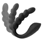 Black Velvets lokāms dubultais vibrators – 26 cm – rozā Foto 9