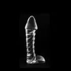 Lesotho - caurspīdīgs dildo – 20 cm (8″) — Foto 3