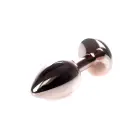 MyLove Toys Jewellery Red Gold Anal Plug – 7 cm (2.8″) – Black — Photo 4