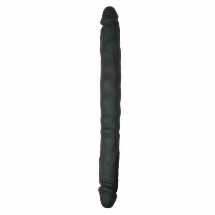 EasyToys Silicone Double-Ended Flexible Dildo – 45 cm (17.7″) – Black