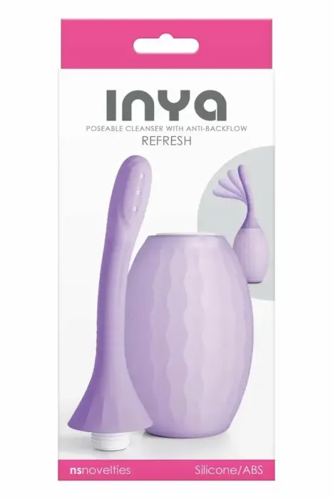 INYA Refresh – intīmās higiēnas ierīce – violets – 25,5 cm