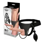 Harness Attraction RNES Peter strap-on dildo – 18 cm (7″) – melns — Foto 1