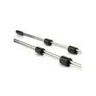 Mr. Steel spenelių lazdelės 20cm – sidabro — Nuotrauka 5
