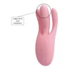 DIEGO trīs motoru dubultās stimulācijas vibrators – miesas krāsa — Foto 9