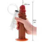 Eesnahaga ja Squirting funktsiooniga dildo – 22.5 cm (9″) — Foto 3