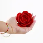 Romeo Thrusting Anal Rose Plug with Remote Control – 14.2 cm – Red — Photo 8