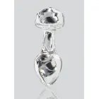 TOYJOY GLASS WORXX Anal Stargazer Glass Anal Plug – Clear — Photo 3