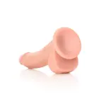 Curved Realistic Dildo with Balls and Suction Cup – 20.5 cm (8″) — Photo 4