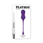 Playboy Pleasure Double Time Kegel Trainer Vibrator – 17.8 cm (7″) – Purple — Photo 2