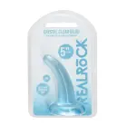 Nereālistisks dildo ar piesūcekni – 11.5 cm (4.5″) – Caurspīdīgs Foto 1