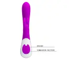 PRETTY LOVE Harlan 12 funktsiooniga jänese vibraator – 21 cm – lilla — Foto 7