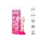 Glow Stick Heart dildo – tumsā spīdošs — Foto 5