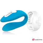 Wearwatch Dual Technology porų vibratorius su WatchMe nuotolinio valdymo laikrodžiu – indigo/sniego balta — Nuotrauka 2