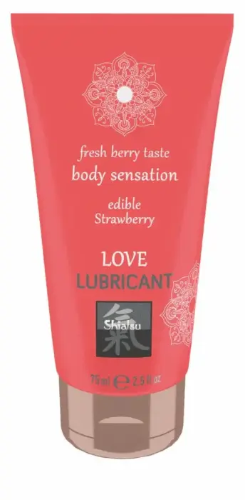 Love Lubricant Edible Gel Strawberry – 100 ml