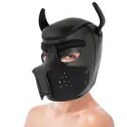 Darkness neoprēna suņa maska M – regulējams modelis ar noņemamu purniņu — Foto 5