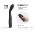 Marc Dorcel G-SLIM Slim vibrators – 19.1 cm (7.5″) – rozā — Foto 9