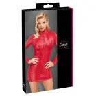 Cottelli PARTY Red Snakeskin Long Sleeve Dress – XL — Photo 1