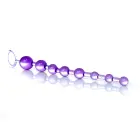 Jelly анальные бусы (10 бусин) – 29 cm (11.4″) – Фиолетовые — Фото 2