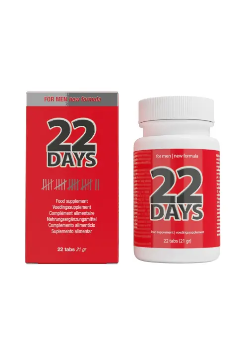 22 Days пищевая добавка для увеличения члена