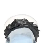 Black Caiman - Silicone Cock Ring - Black — Photo 6