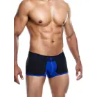 MaleBasics Neon Boxer Shorts – Blue – S — Photo 1