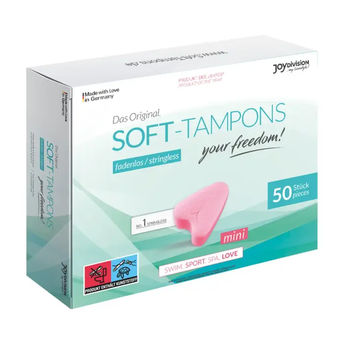 Soft Tampons Mini – 50 шт.