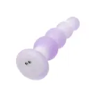 Lavender Haze Beaded Curved Probe – vibrējoša pērlīšu anālā zonde, 10 funkcijas — Foto 5