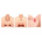 Valentina – realistic 3-channel torso masturbator, TPE – flesh – 36 cm — Photo 5