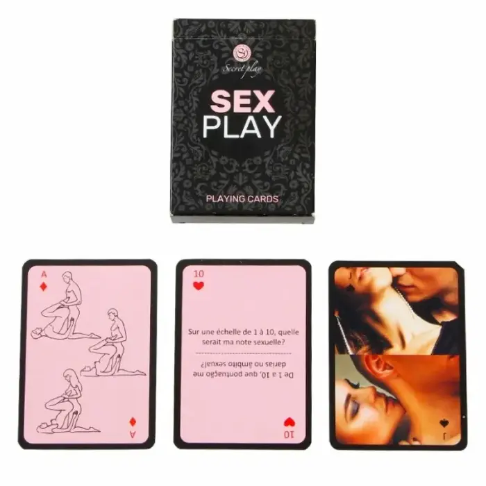 Secret Play Sex Play карточная игра для пар – 55 карт – FR/PT
