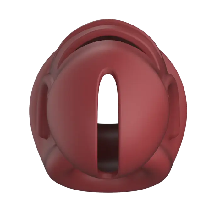 Model 28 - Ülipehme silikoonist karskusvöö puur – punane Photo