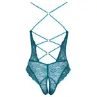 Cottelli LINGERIE Body Teal Lace Open Design Adjustable L Size — Foto 7