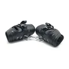 Red Leather Suspension Cuff Black — Photo 1