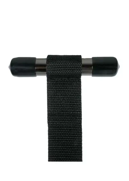 Kāju un sēžamvietas atbalsta durvju seksa šūpoles – melnas Foto 6