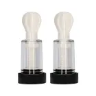 Elektrostimulācijas bipolāri krūtsgala sūcēji – balts/caurspīdīgs Foto 6