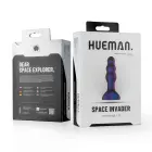 Hueman - Space Invader rievots vibrējošs anālais dildo – 13.9 cm (5.5″) – Violets — Foto 1