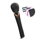 CRUSHIOUS HOLLY Uzlādējams wand masāžas vibrators – 30 cm – melns — Foto 2